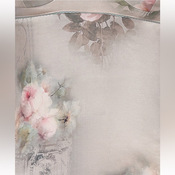 NWT HOUSE OF CB 'Venus' Vintage Floral Lace Trim Midi Slip Dress - Picture 6 of 9